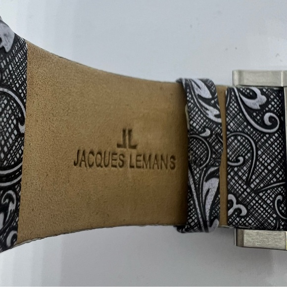 Jacques Lemans Silver and Black Women’s Watch - Picture 7 of 10
